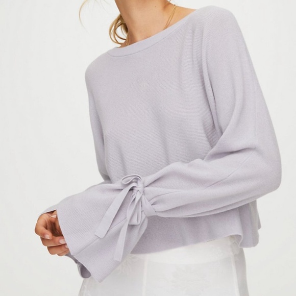 aritzia wilfred emmy sweater lavendar small - Picture 1 of 3